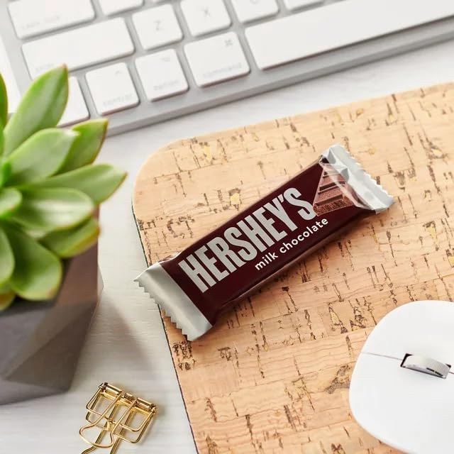 Hershey Milk Chocolate Bars Bulk Candy - 65 Individually Wrapped Chocolate Bars