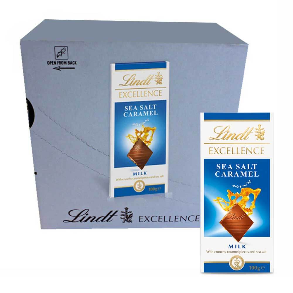 Lindt Excellence Milk Caramel Sea Salt