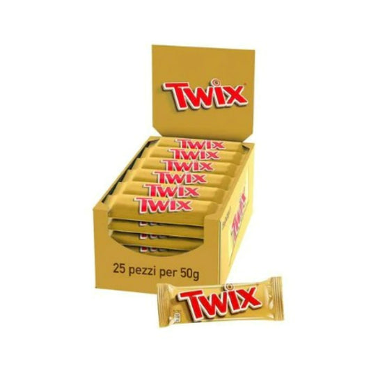 Twix Chocolate Bar 50g Pack Of 24