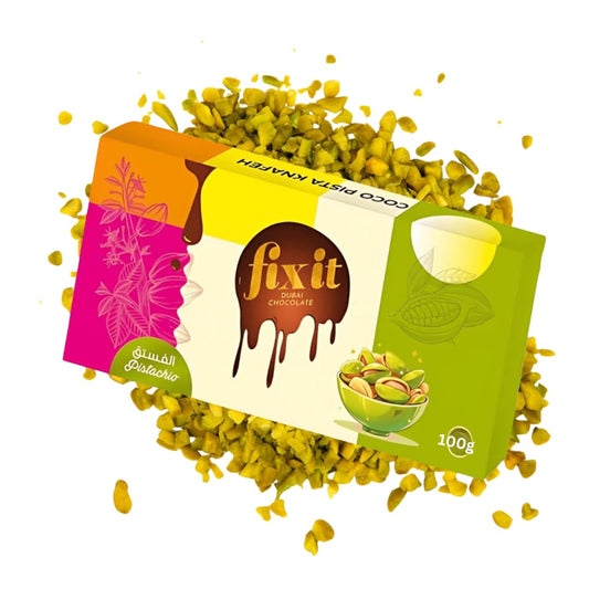 VIRAL Dubai Chocolate Bar – Cocoa Pistachio Kunafa