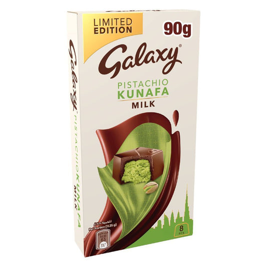 Galaxy Pistachio Kunafa Dark Chocolate 90g