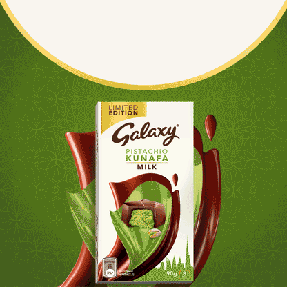 Galaxy Pistachio Kunafa Dark Chocolate 90g