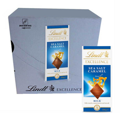 Lindt Excellence Milk Caramel Sea Salt