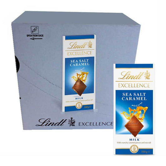 Lindt Excellence Milk Caramel Sea Salt