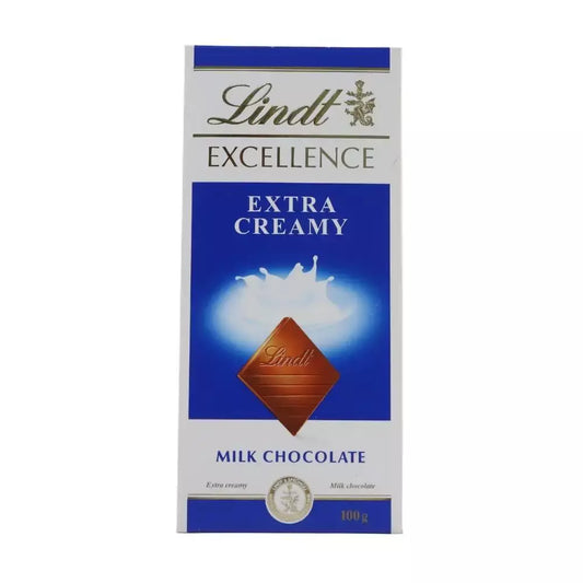 Lindt Excellence Extra Creamy Milk Chocolate, 100g