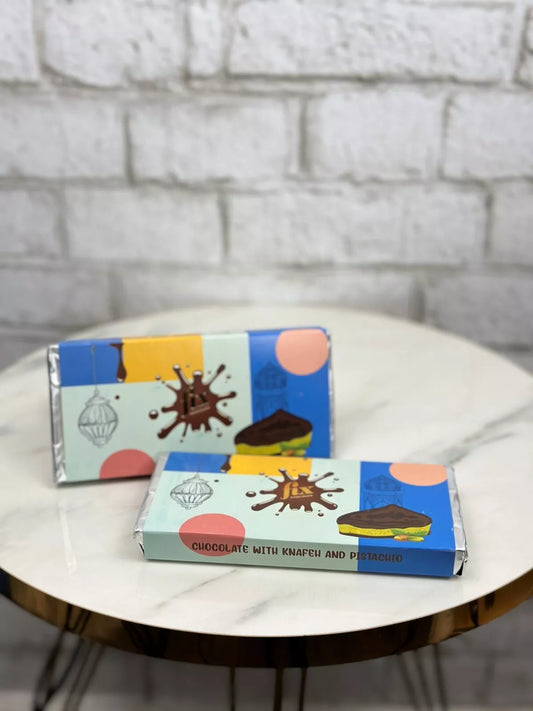 FIX DUBAI CHOCOLATE 200g Milk Chocolate with Rich Filling, Delightful Texture